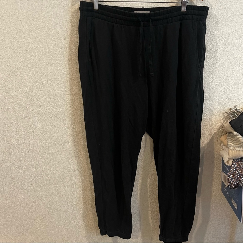 Everlane cotton faded black/gray sweat pants size XX-Large